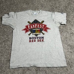 Boston Red Sox 1994 Fanfest Baseball‎ 125th Anniversary T-Shirt men's size-Large
